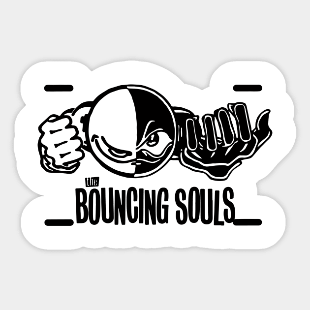 The Bouncing Souls 2 Sticker by Edwin Vezina